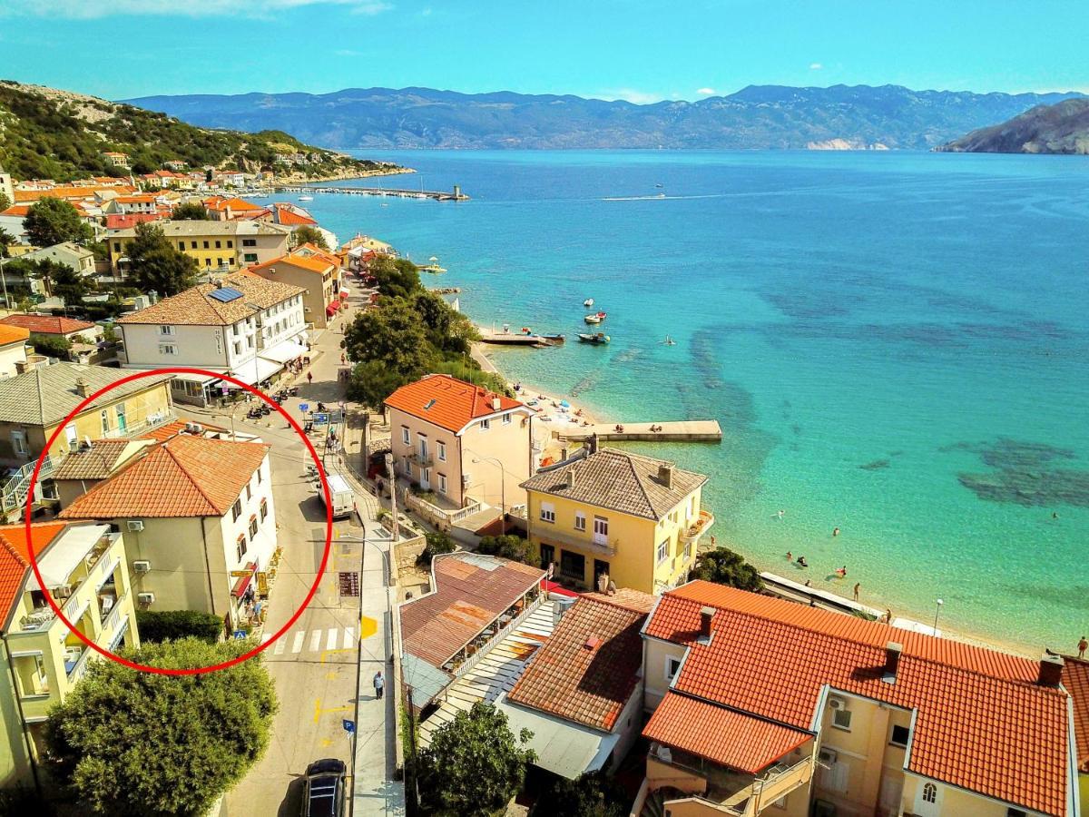 Apartments Marin With Sea View Baška Buitenkant foto